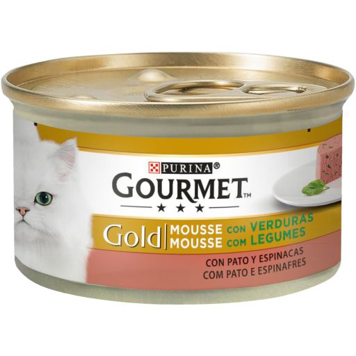 Gourmet Mousse avec L&eacute;gumes Canard et &Eacute;pinards