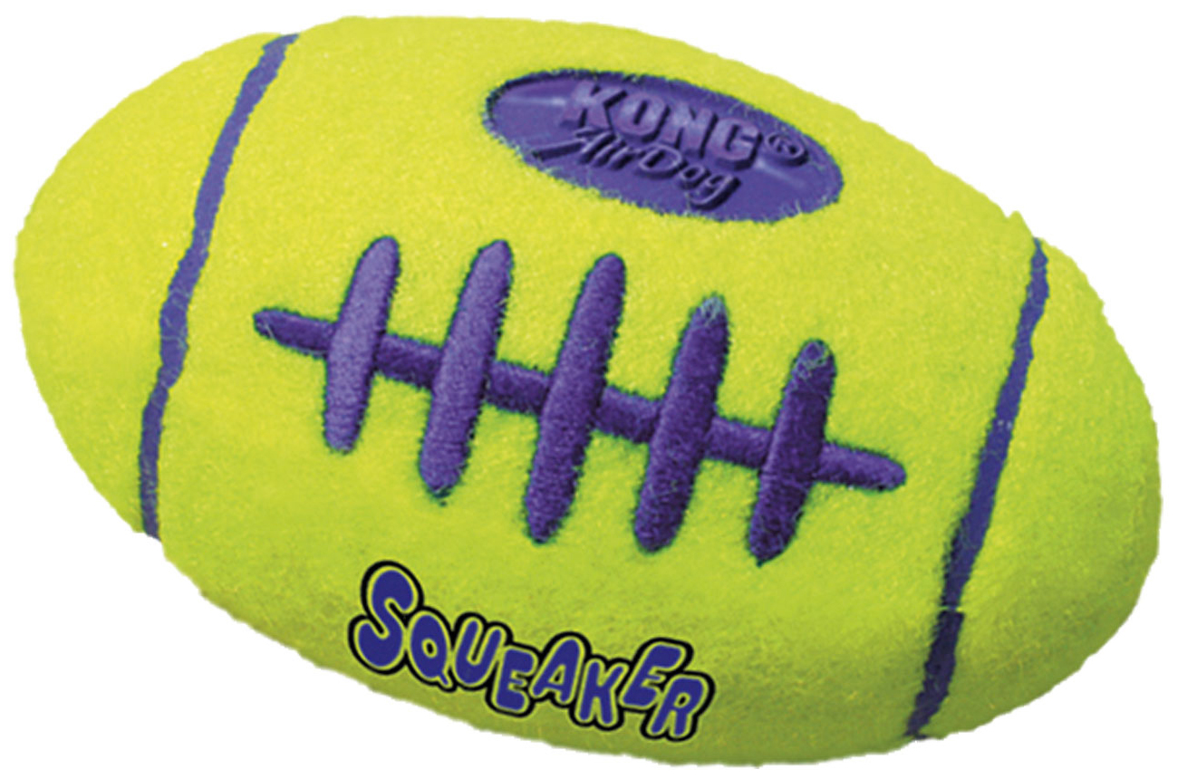 Miscota KONG Airdog Squeaker Football Americano per Cani