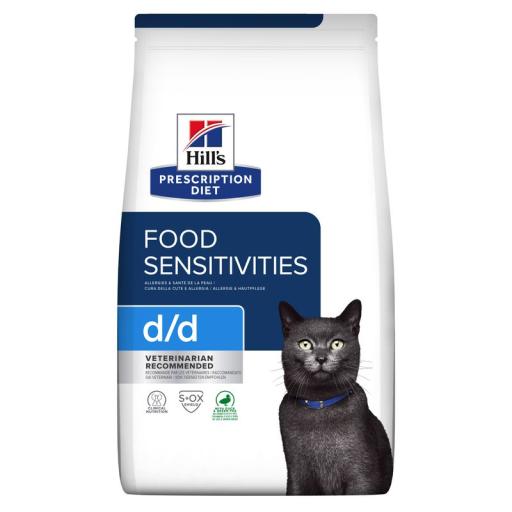 Pienso Prescription Diet d/d Food Sensitive para Sensibilidad Alimentaria en Gatos