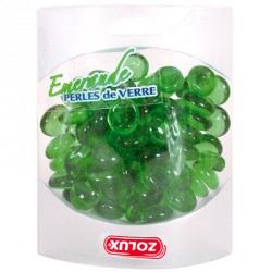 Perle di vetro "Smeraldo"