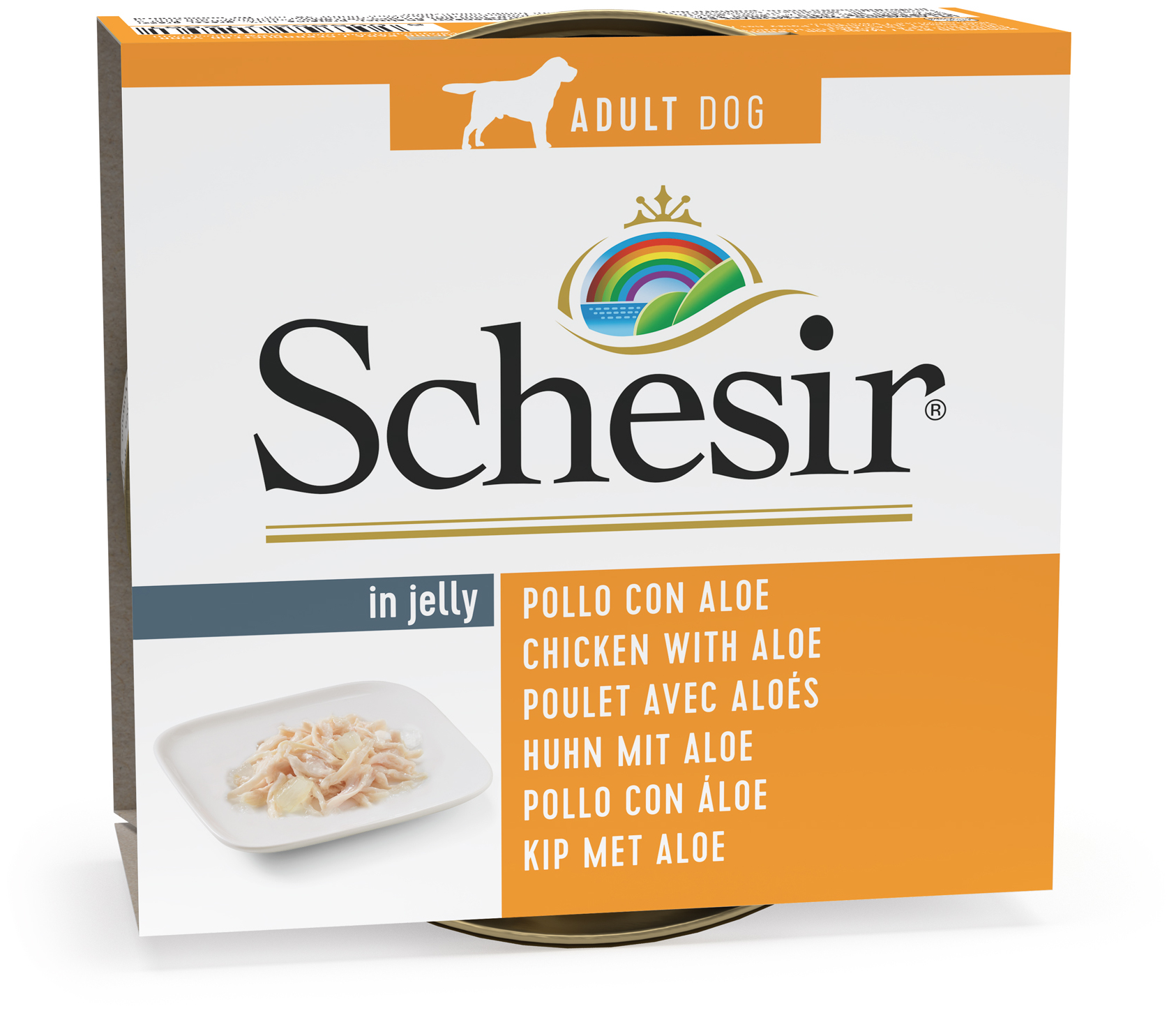 Miscota Schesir Filetes de Pollo con Aloe en Gelatina