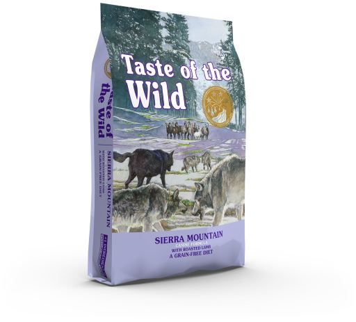 Miscota Taste of the Wild Sierra Mountain Arrosto di Agnello per Cani