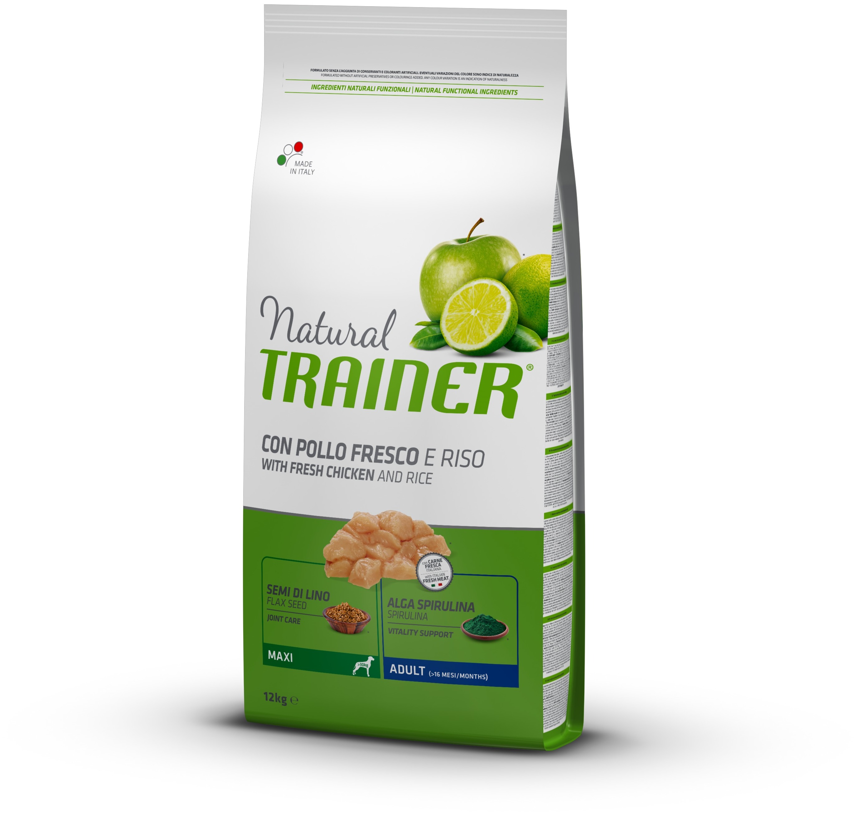 Miscota Trainer Cibo Secco Natural Adult Maxi Pollo