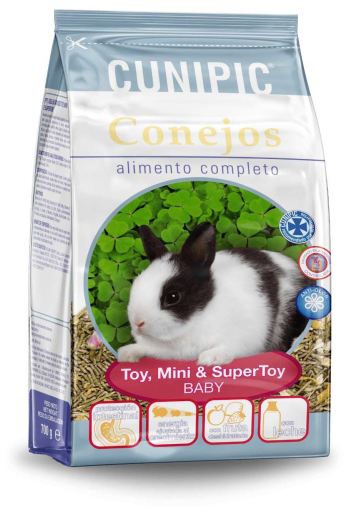 Alimento Completo para Conejos Baby Toy, Mini y Supertoy