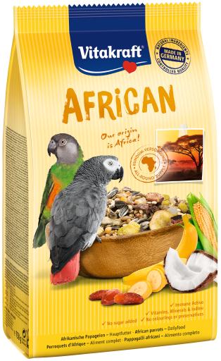 African Aroma Sem A&ccedil;&uacute;car para Papagaios Cinzentos