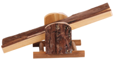 Columpio madera natural Hamste
