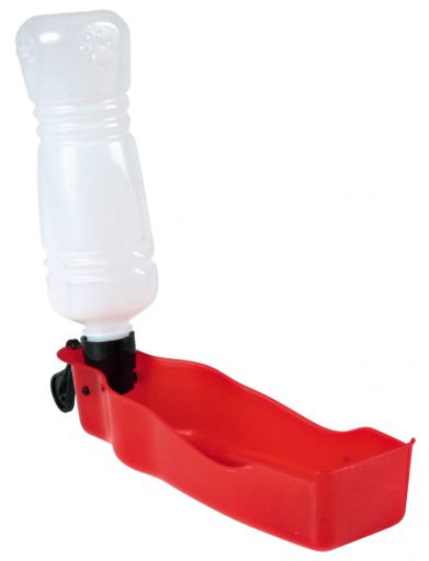 Dog on Tour Travel Drinking Trough with Bottle