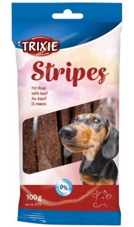 Miscota Pacco 3 Trixie Stripes Light Snack per Cani di Vitello