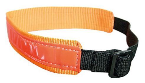 Collar Reflec. Seguridad, L, 44-60 cm,35 mm, Naranja