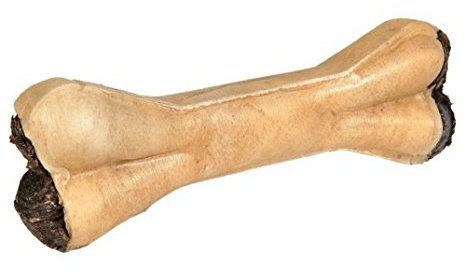 2 Huesos rell.Tripa, piel natural, 12, 5 cm