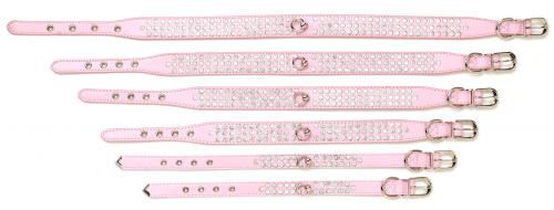 JEWEL COLLIER PINK TAILLE 12"