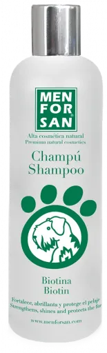 Men For San Shampooing &agrave; la Biotine pour Chiens
