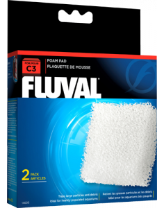 Carga Filtrante para Filtro Mochila Fluval C3 Foamex