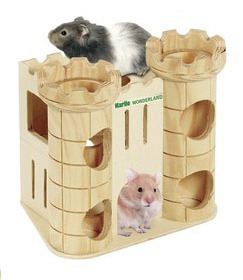 CASTLE HAMSTER FOR ROBIN GAME TOWER 16 x 11 x 15 CM