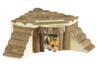 Karlie Flamingo Maison pour Rongeur ALASKA - WONDERLAND - 17x11x8cm