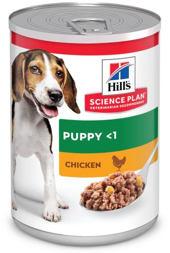 Science Plan Comida H&uacute;meda Puppy con Pollo