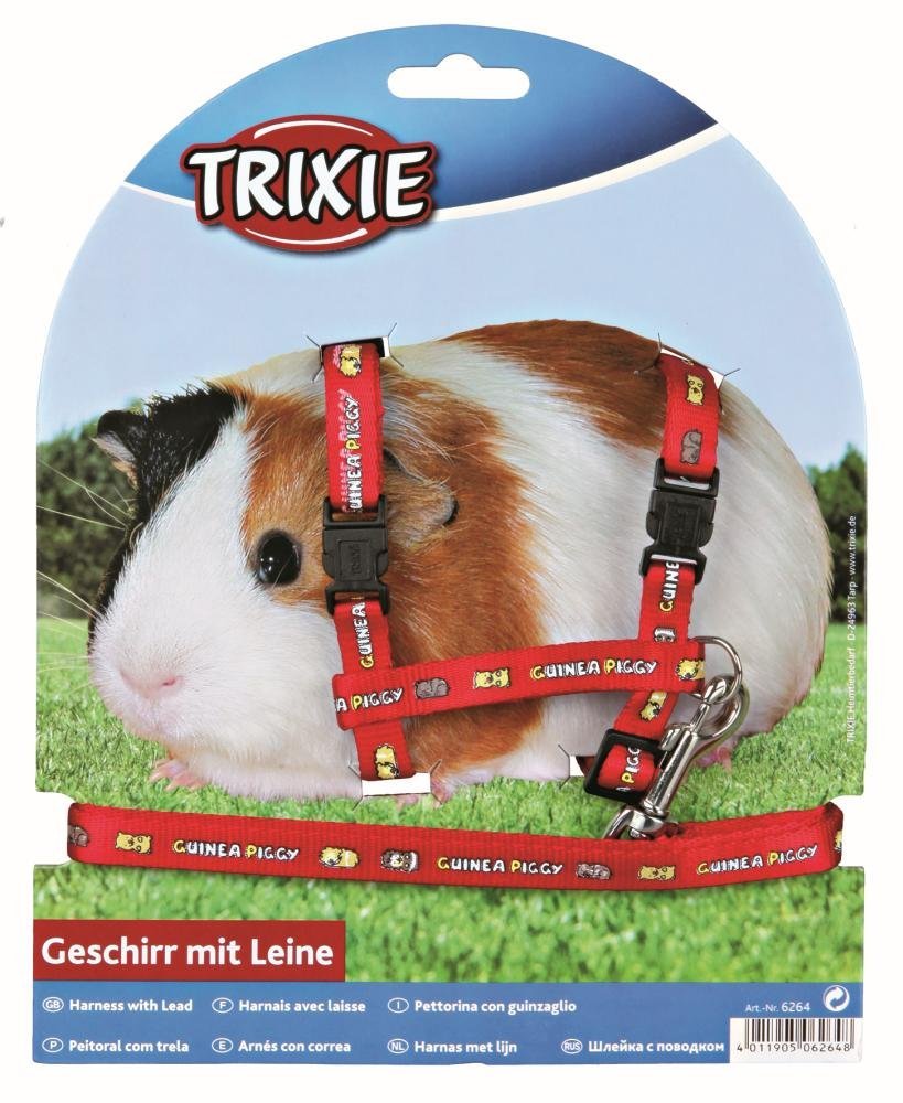 Trixie Nylon Harness with Lead for Guinea Pigs