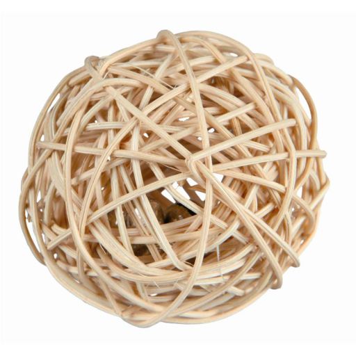 Wicker Ball with Bell for Mice and Hamsters