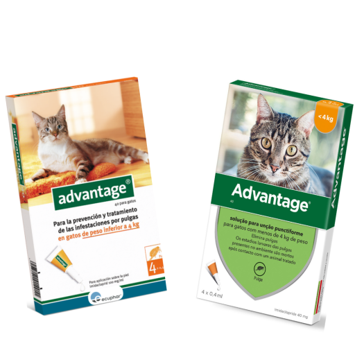 Advantage 40 Flea Prevention and Treatment for Cats 1-4 Kg