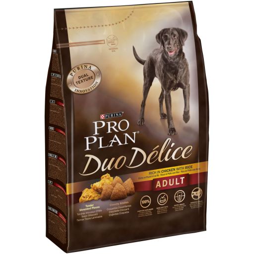 Pro Plan Hondenvoer Duo Delice adult kip