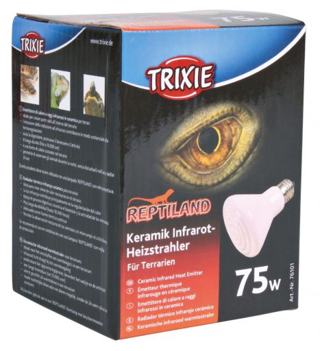 Trixie Trixie Ceramic Infrared Heat Emitter 75 x 100 mm 100 Watt 