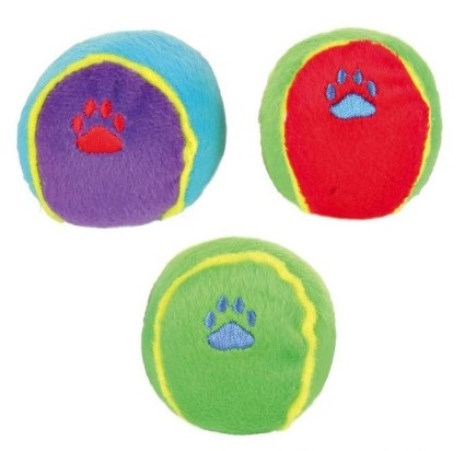 Miscota Trixie 24 Tennis Palline Peluche assortiti Sonido