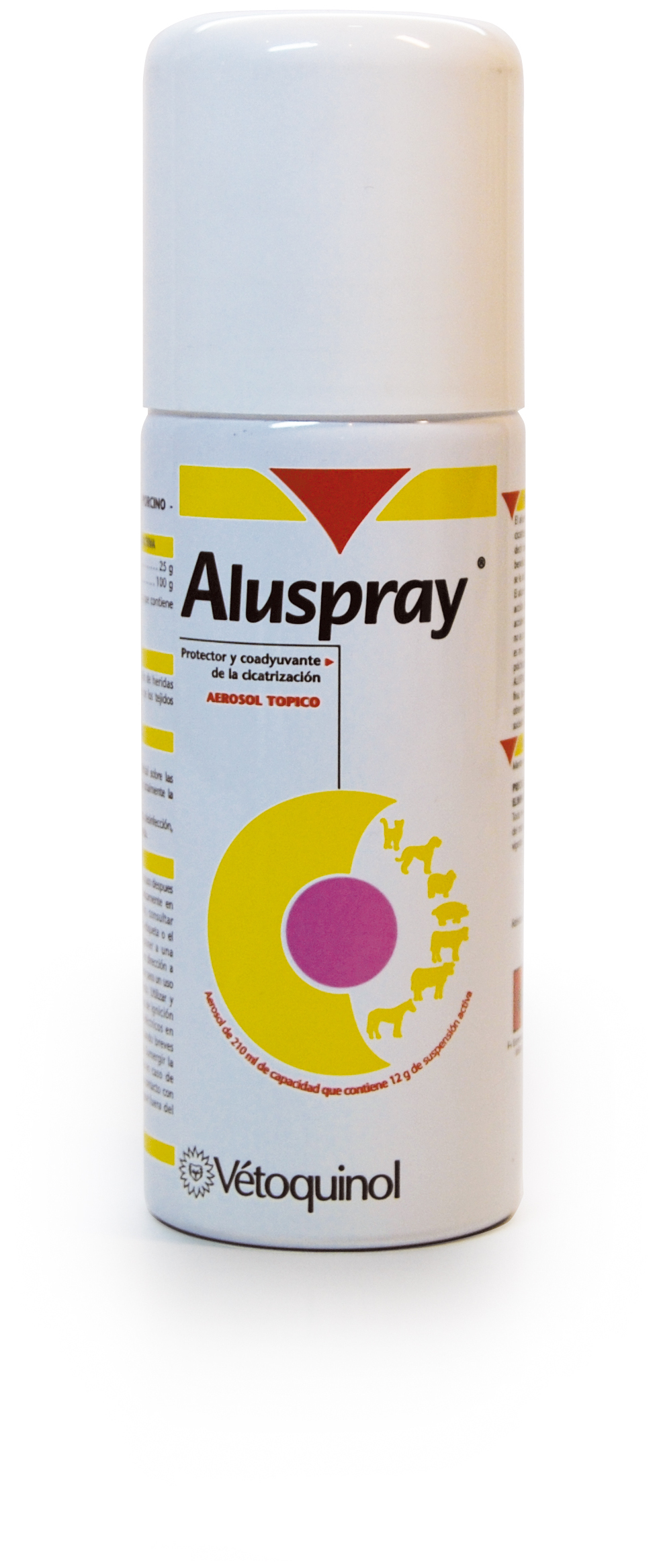 Miscota Vétoquinol Aluspray per la Guarigione delle Ferite