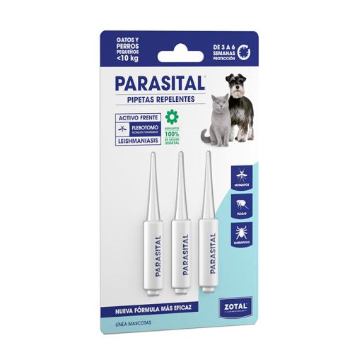 Parasital Drop for Small Dogs and Cats 3x1,25 ml