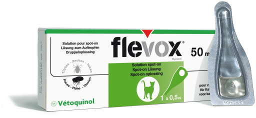 Flevox 50 mg Pipette pour Chats