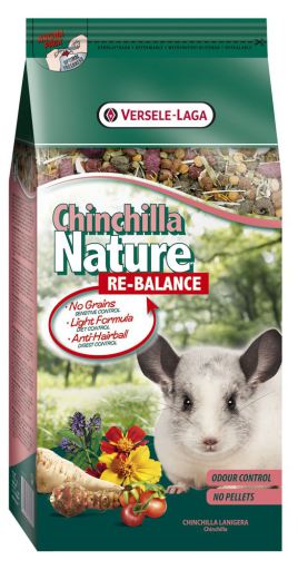 Versele Laga Chinchilla Nature Re-Balance - Miscota France