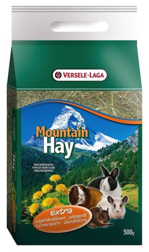 Mountain Hay-fieno di montagna con Dandelion