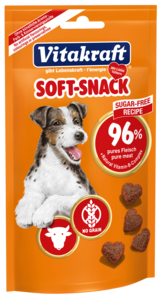 Vitakraft Soft-Snack semihumid Dogs Beef 55 Grs