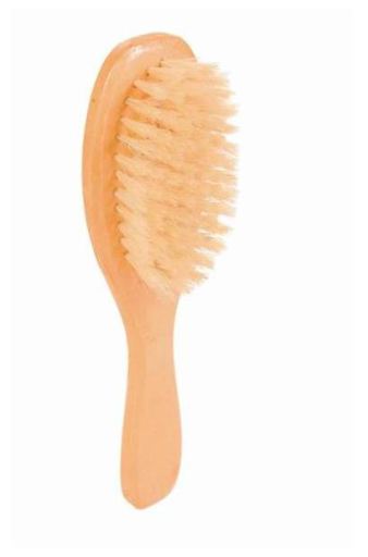 Wooden Brush with Natural Bristles for Cats