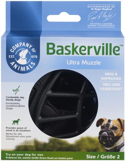 baskerville rubber basket muzzle