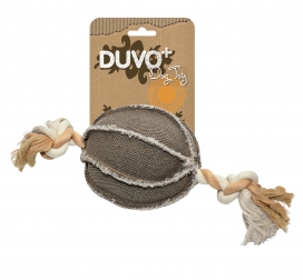 Miscota Duvo Plus Cane Canvas sfera del giocattolo con cavo