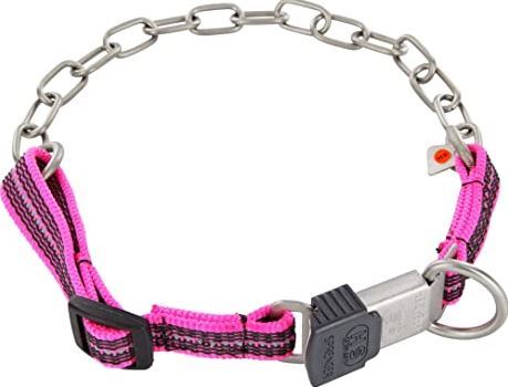 pink pinch collar