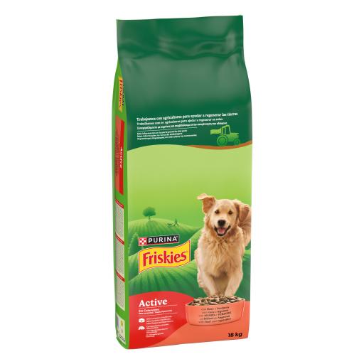 Purina Friskies Pienso Active Vitafit de carne para perros