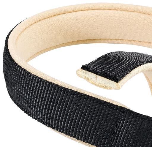 Ferplast Schwarze Daytona Nylon Halskette