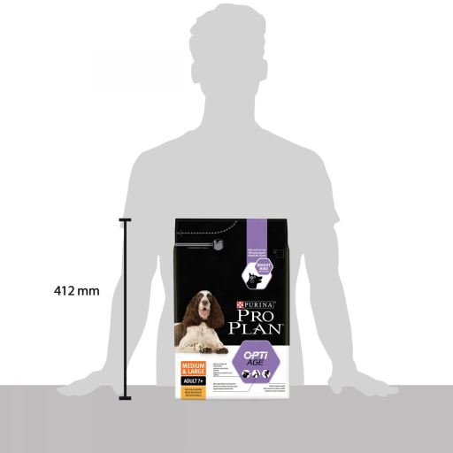 Pro Plan Nourriture Senior +7 Poulet et Riz