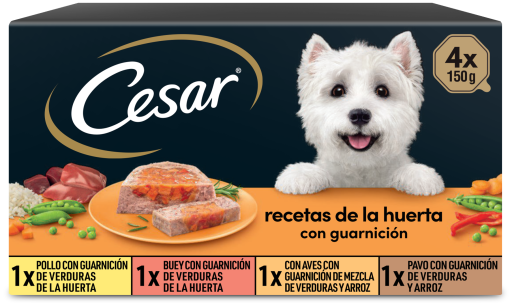 Comida Húmeda Perros Multipack Recetas de la Huerta en Paté y Gelatina