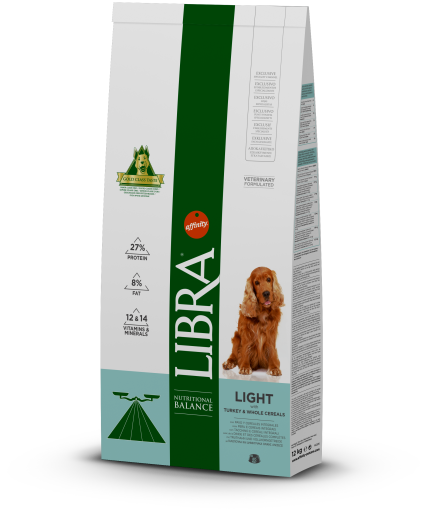 Libra Dog Pienso Adult Light Pavo y Cereales Integrales