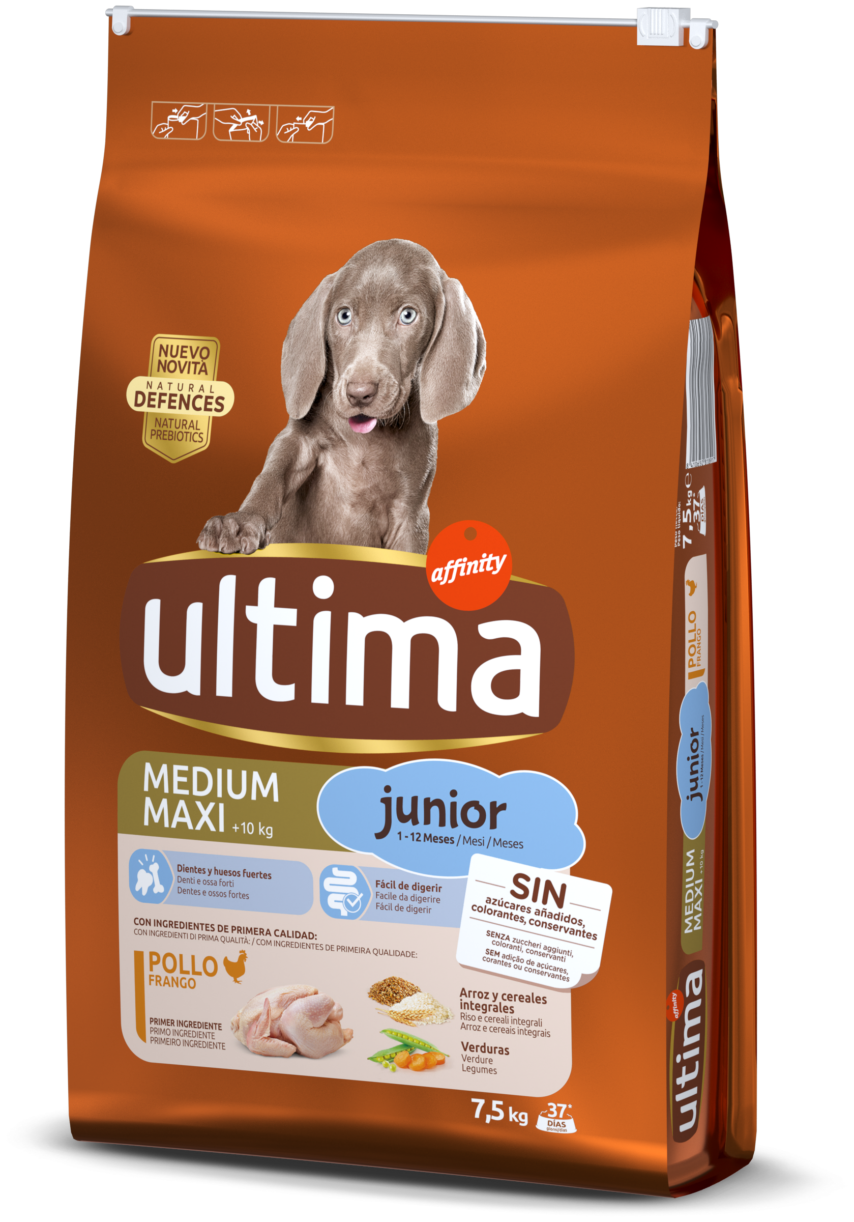 Miscota Ultima Cibo Secco Medium Maxi Junior Pollo e Riso