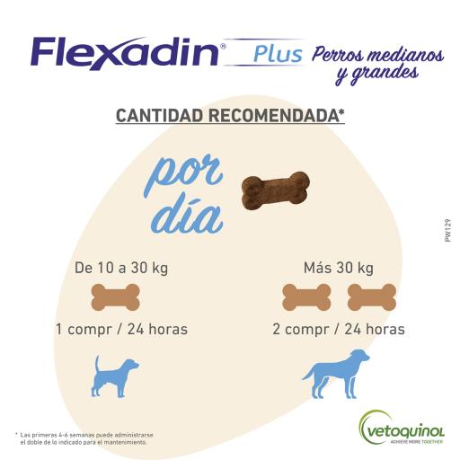 Complément alimentaire pour chien de plus de 10 kg Flexadin Plus