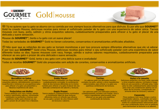 Gourmet Pack Mousse Poissons de lOc&eacute;an