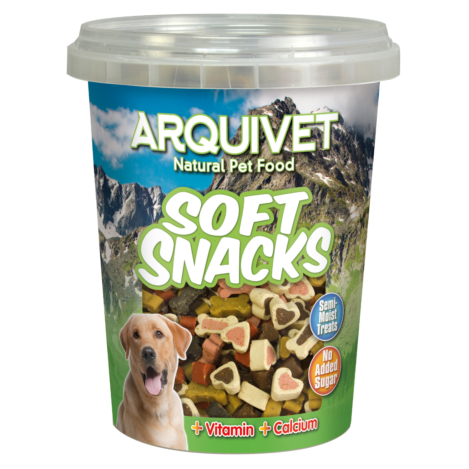 Miscota Arquivet Soft Snacks Mix di ossa e cuori