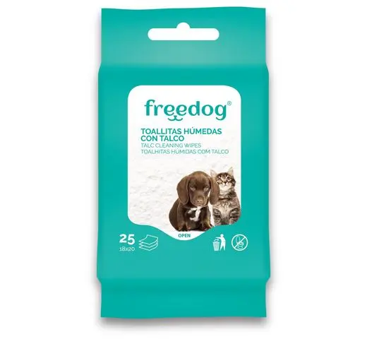 Miscota Freedog Talco salviettine 18X20Cm