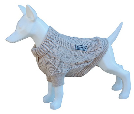 Miscota Freedog Jersey Natura Colore Beige per i cani