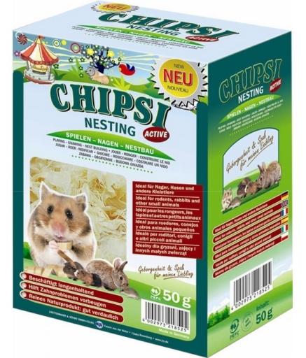 Chipsi Nesting Active Bio-Faserlocken Zum Spielen, Nagen Und Nestbau