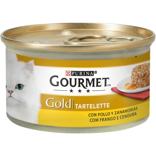 Gourmet Nourriture Humide Tartallette Poulet et Carotte
