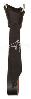 Strap Front Western Long Tether Strap Brown